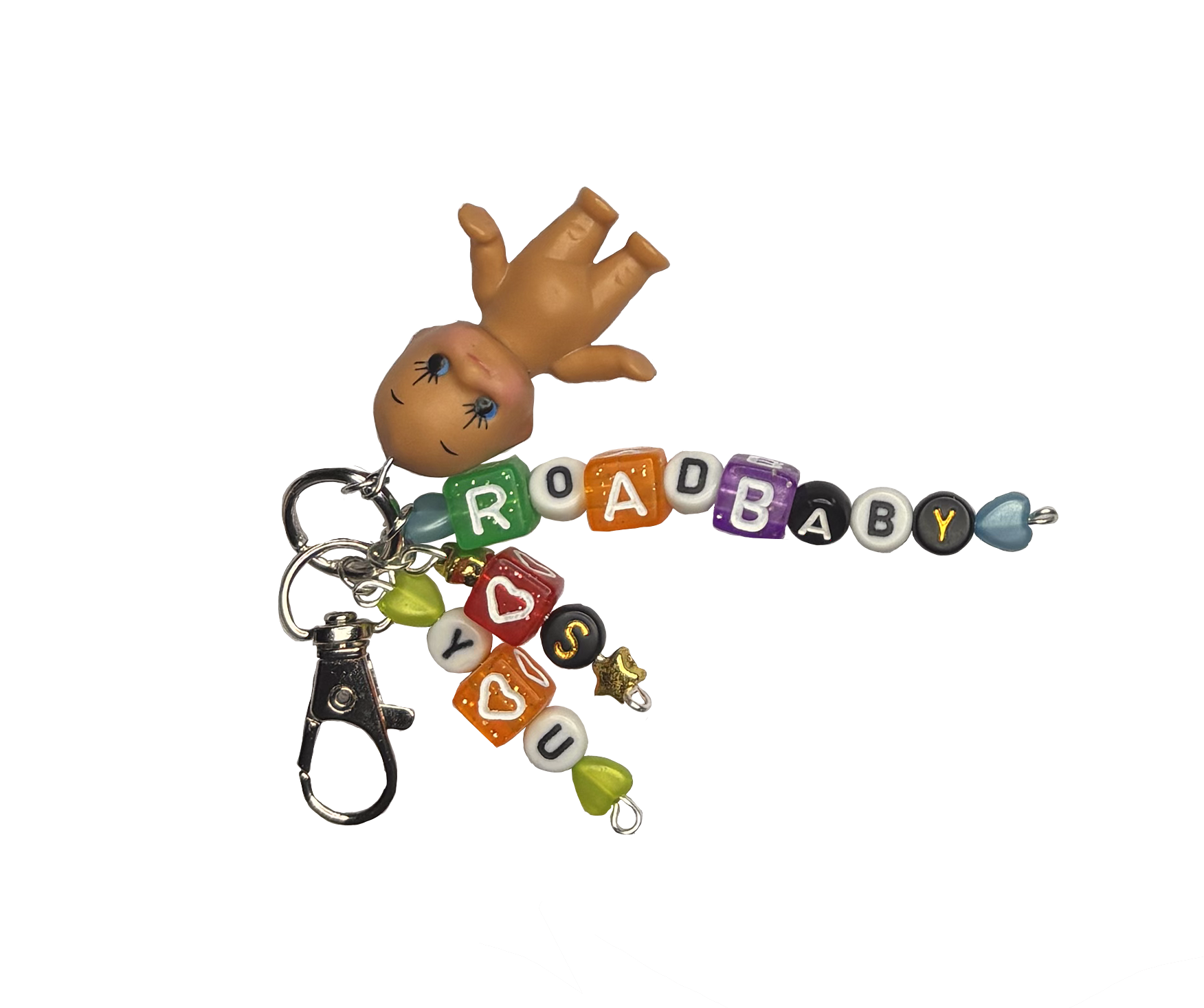 'Roadbaby Loves You' Keychain